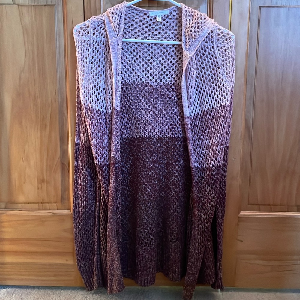 Maurice’s Tri-color hooded Cardigan